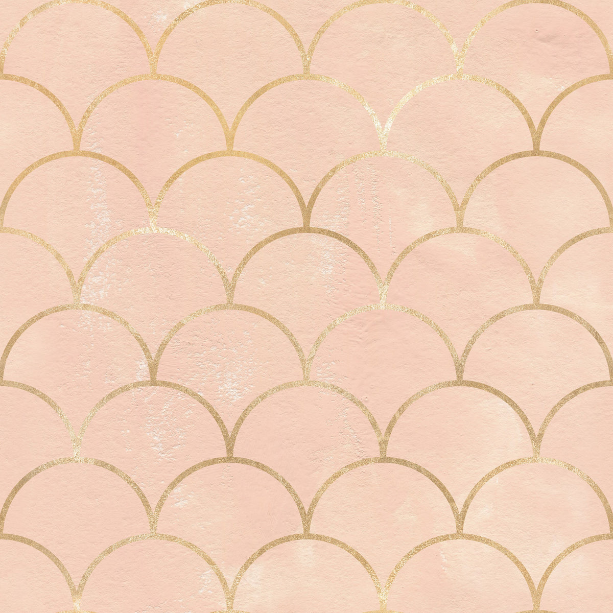 Golden Sacle Pattern Mural Wallpaper - pure wallpaper artwork