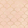 Golden Sacle Pattern Mural Wallpaper - pure wallpaper artwork
