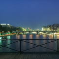 Riverfront Twilight Mural Wallpaper - pure wallpaper artwork