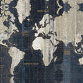 Old World Map Blue Mural Wallpaper - pure wallpaper artwork