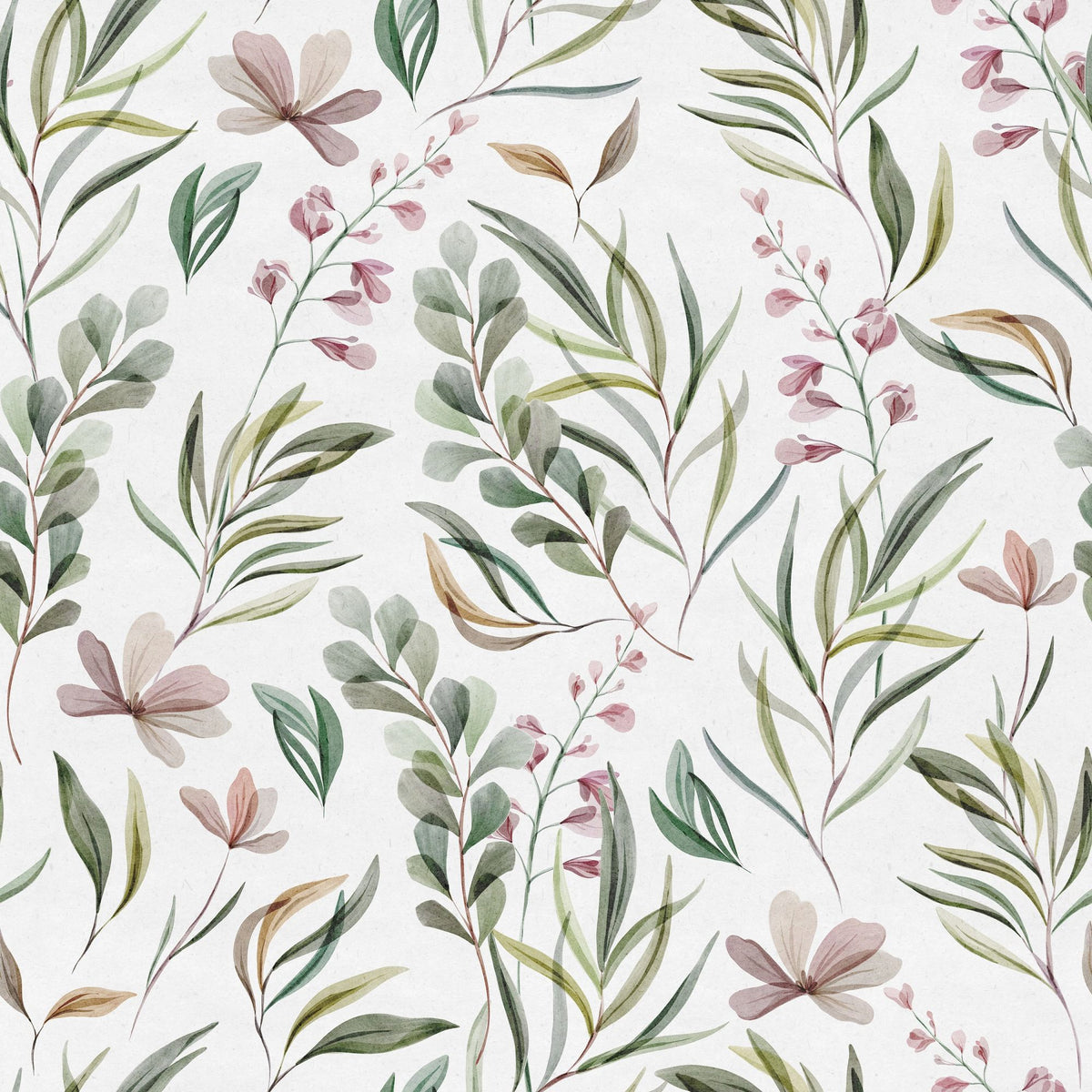 Foliage of Cedeira Mural Wallpaper - pure wallpaper artwork