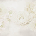 Transcendent Peony, Cream Mural Wallpaper - pure wallpaper artwork