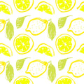 Summer Lemon Love on Repeat Mural Wallpaper - pure wallpaper artwork