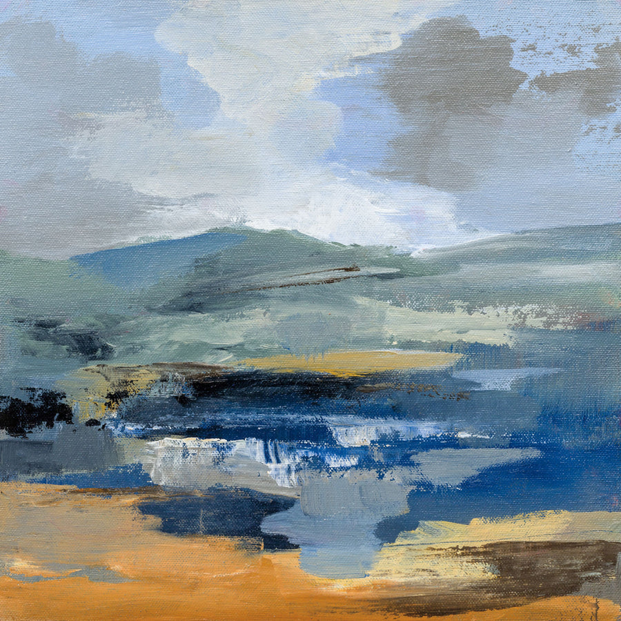 April Mountain River I Mural Wallpaper