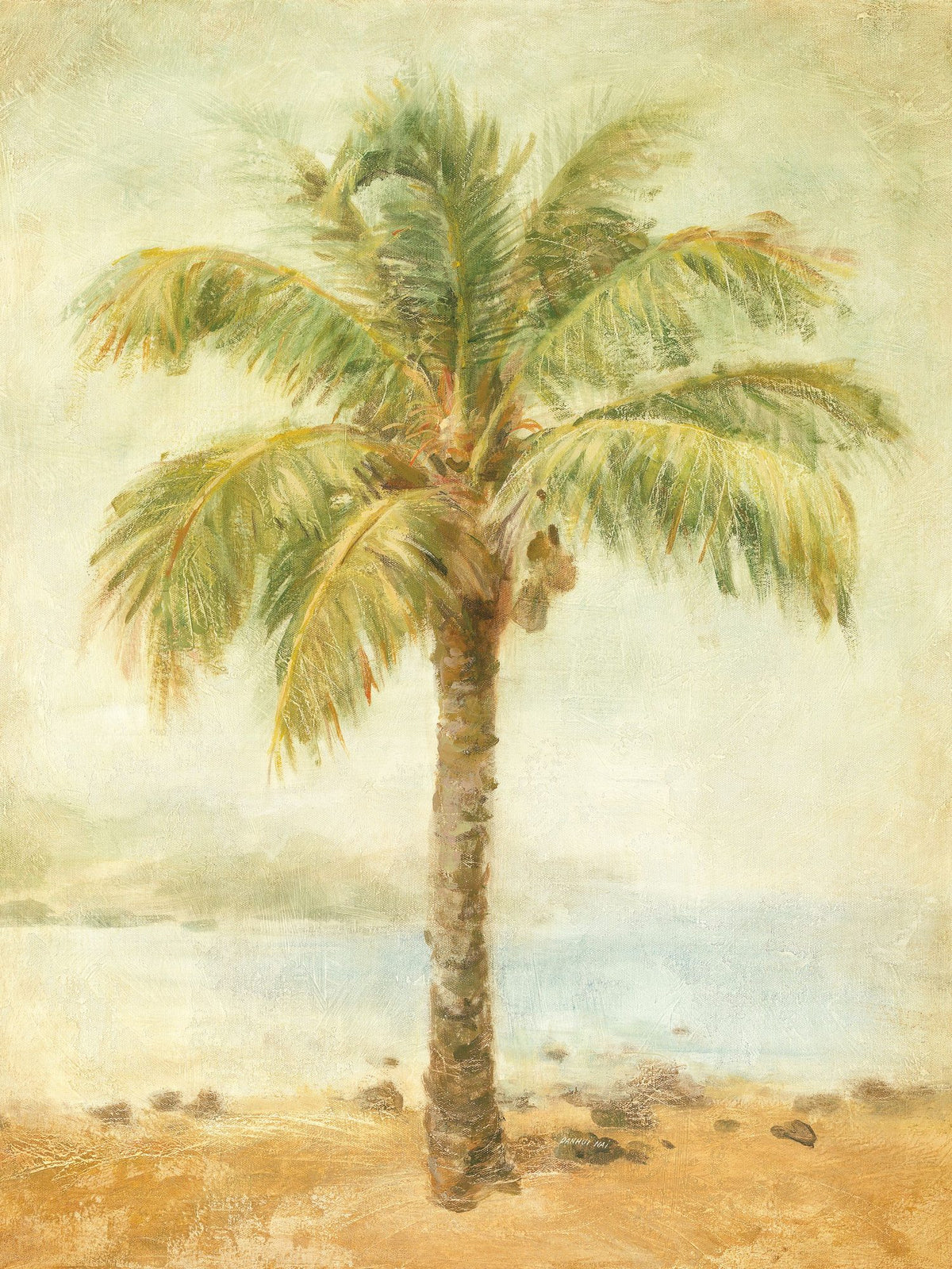 Mirage Palm II Mural Wallpaper - pure wallpaper artwork