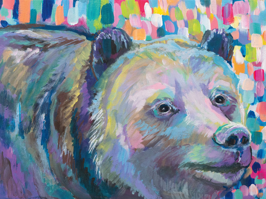 Bear Magic Mural Wallpaper