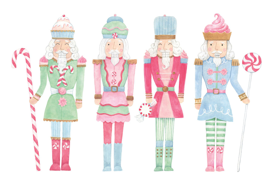 Nutcracker Bakery Mural Wallpaper