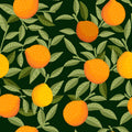 Ripen Oranges Mural Wallpaper - pure wallpaper artwork