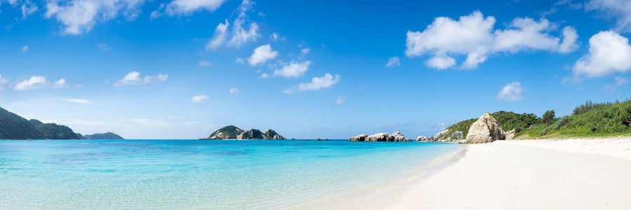 Aharen Beach Mural Wallpaper