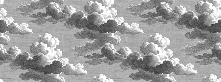 Cloud Wallpaper Mural – Sky Wall Mural – Intaglio Clouds, Storm printable artwork