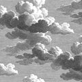 Intaglio Clouds, Storm Mural Wallpaper - pure wallpaper artwork