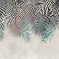 Palms Up Ahead Mural Wallpaper - Neutral Tone - pure wallpaper artwork