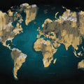 Sketch World Map Mural Wallpaper - pure wallpaper artwork