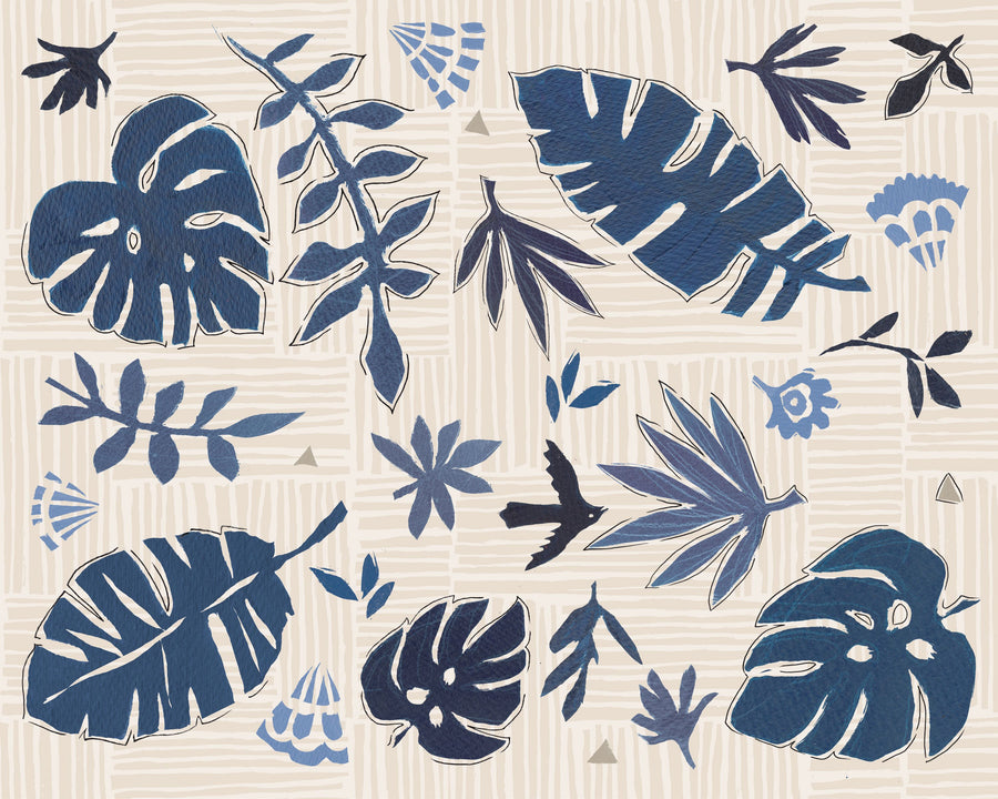 Desert Flair Petals Mural Wallpaper