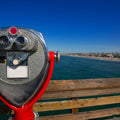 Pier Binoculars Mural Wallpaper - pure wallpaper artwork