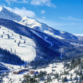 Alpine Sanctuary Mural Wallpaper - Blue Tone - pure wallpaper artwork