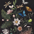 Gothic Botanical Mural Wallpaper - pure wallpaper artwork