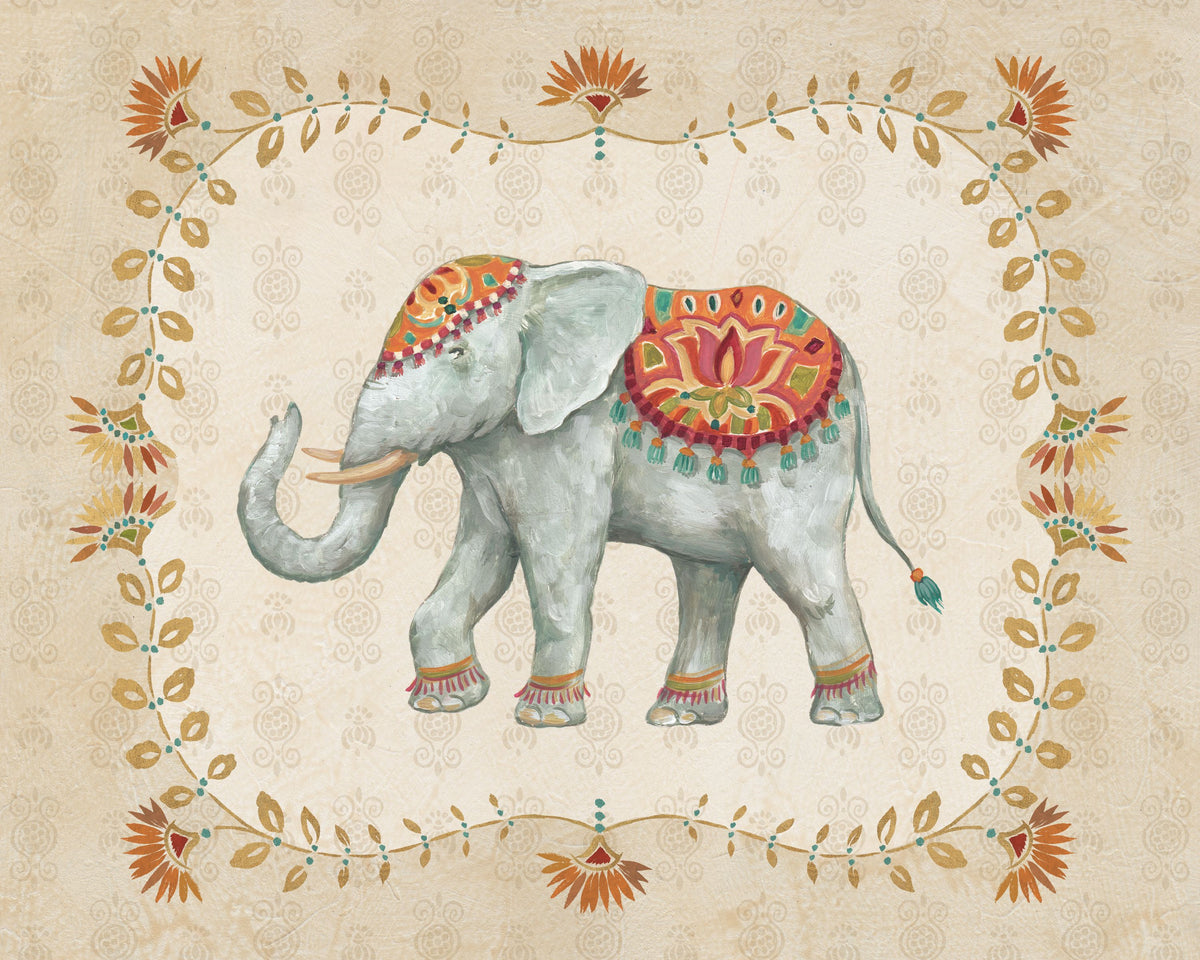 Elephant Walk V Mural Wallpaper - pure wallpaper artwork