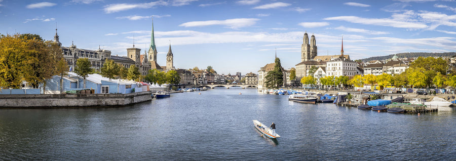 Zürich Skyline Mural Wallpaper