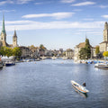 Zürich Skyline Mural Wallpaper - pure wallpaper artwork