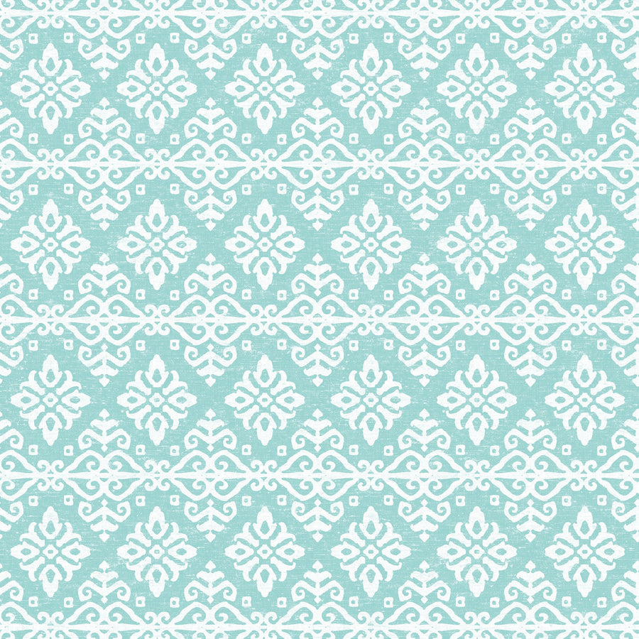 Amadora Squares Light Blue Mural Wallpaper