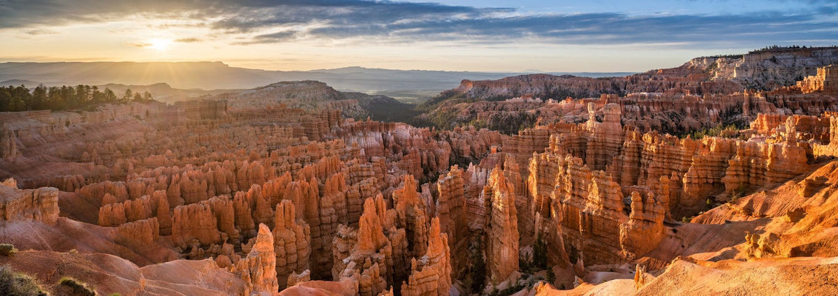 Hoodoos Sunrise Mural Wallpaper - pure wallpaper artwork