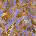 Bright Purple Leaves Mural Wallpaper - pure wallpaper artwork