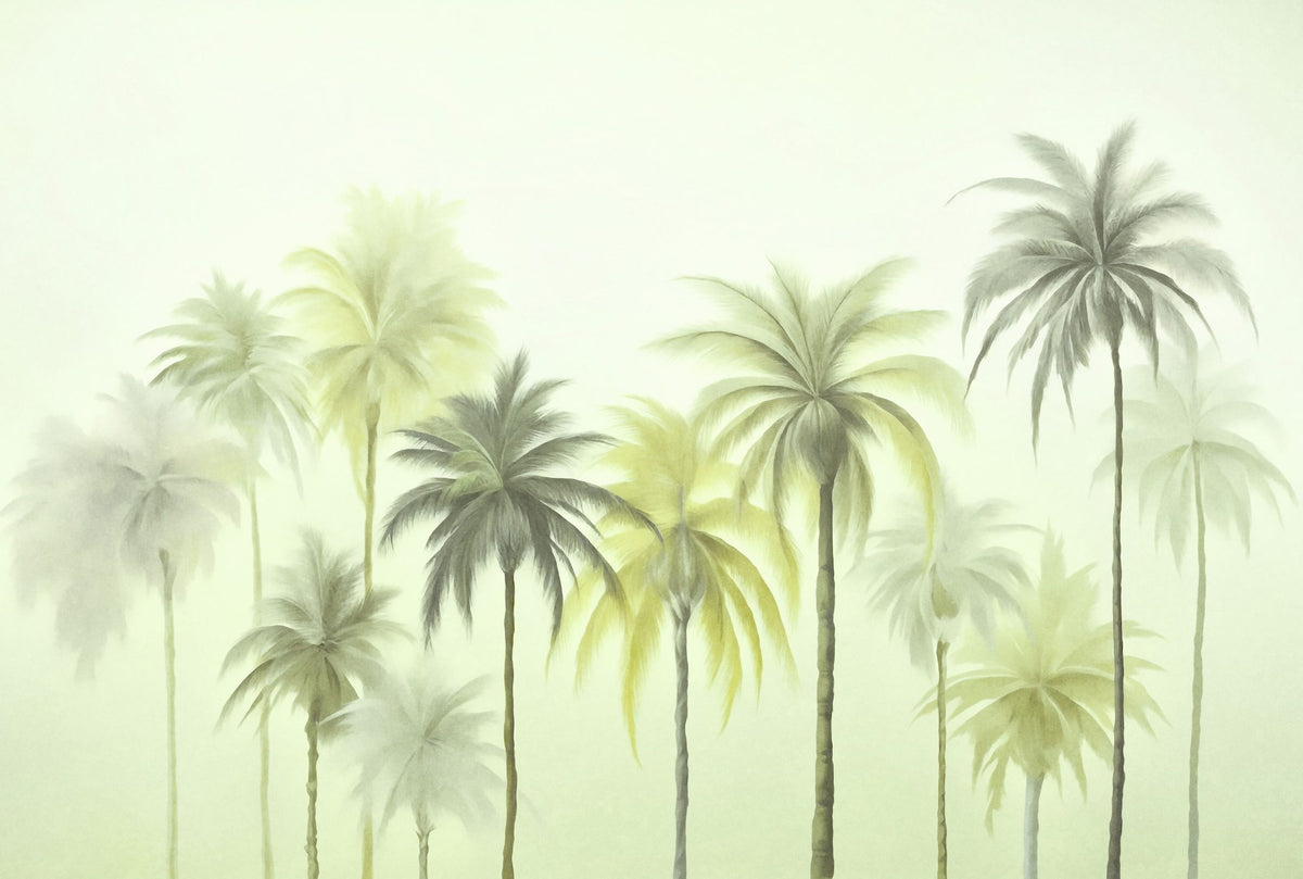 Tropical Palm Cove II Mural Wallpaper - pure wallpaper artwork