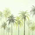 Tropical Palm Cove II Mural Wallpaper - pure wallpaper artwork