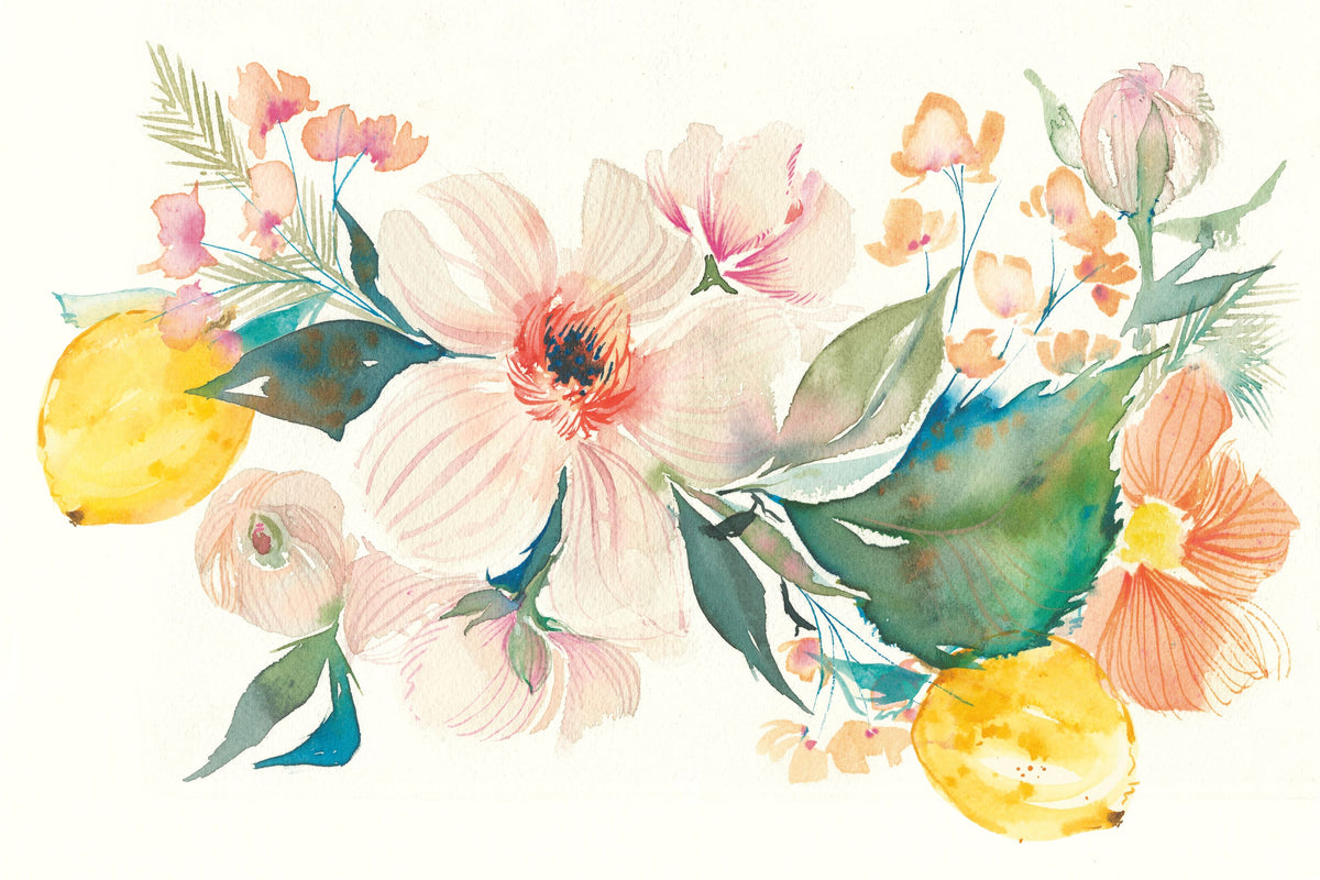 Citrus Summer II Mural Wallpaper - pure wallpaper artwork