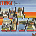 Greetings From Fall River Mural Wallpaper - pure wallpaper artwork