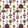 Marble Flowers, Mulberry Mural Wallpaper - pure wallpaper artwork