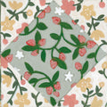 Quilted Floral II Mural Wallpaper - pure wallpaper artwork