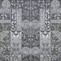 Flower Collection, Green & Blue Mural Wallpaper - pure wallpaper artwork