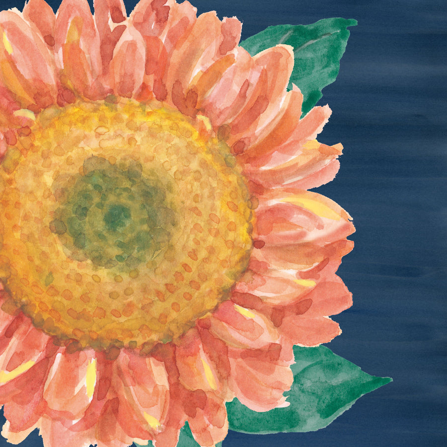 Floral Drama VIII Mural Wallpaper