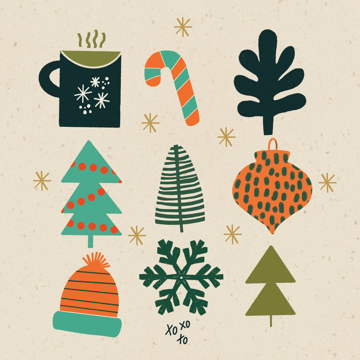 Winter Cheer I Mural Wallpaper - pure wallpaper artwork