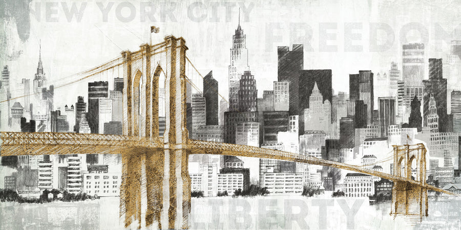 New York Skyline I Mural Wallpaper