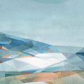 Geo Mountain Mural Wallpaper - pure wallpaper artwork