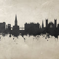 Exeter England Skyline Concrete Mural Wallpaper - pure wallpaper artwork