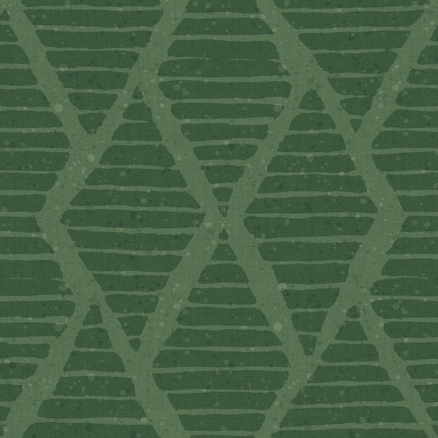 Harvest Time Green Mural Wallpaper