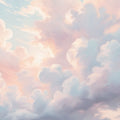 Clouding, Bright Mural Wallpaper - pure wallpaper artwork
