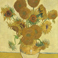 Sunflowers Mural Wallpaper - Red Tone - pure wallpaper artwork