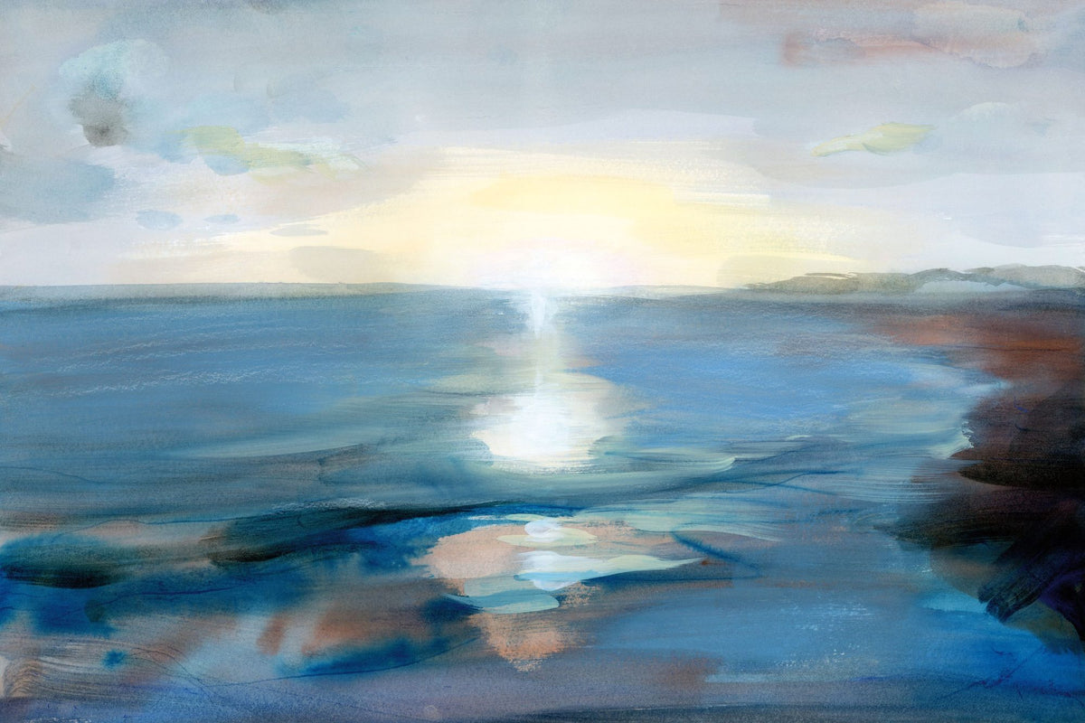 Seaside Sunrise Mural Wallpaper - pure wallpaper artwork