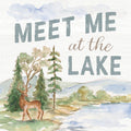 Lake Retreat V Mural Wallpaper - pure wallpaper artwork