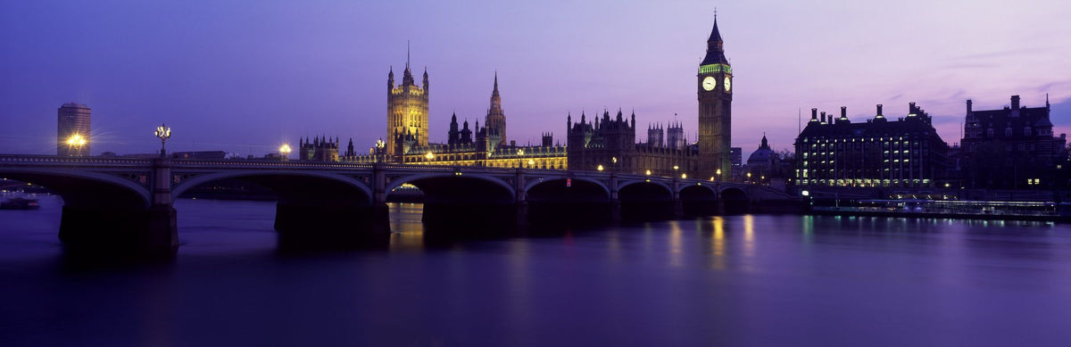 Big Ben Twilight Mural Wallpaper - pure wallpaper artwork