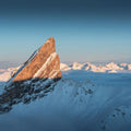 Peak Sunset Panorama Mural Wallpaper - pure wallpaper artwork