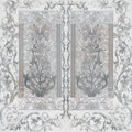Plant Fantasy Ornament, Gray Mural Wallpaper - pure wallpaper artwork