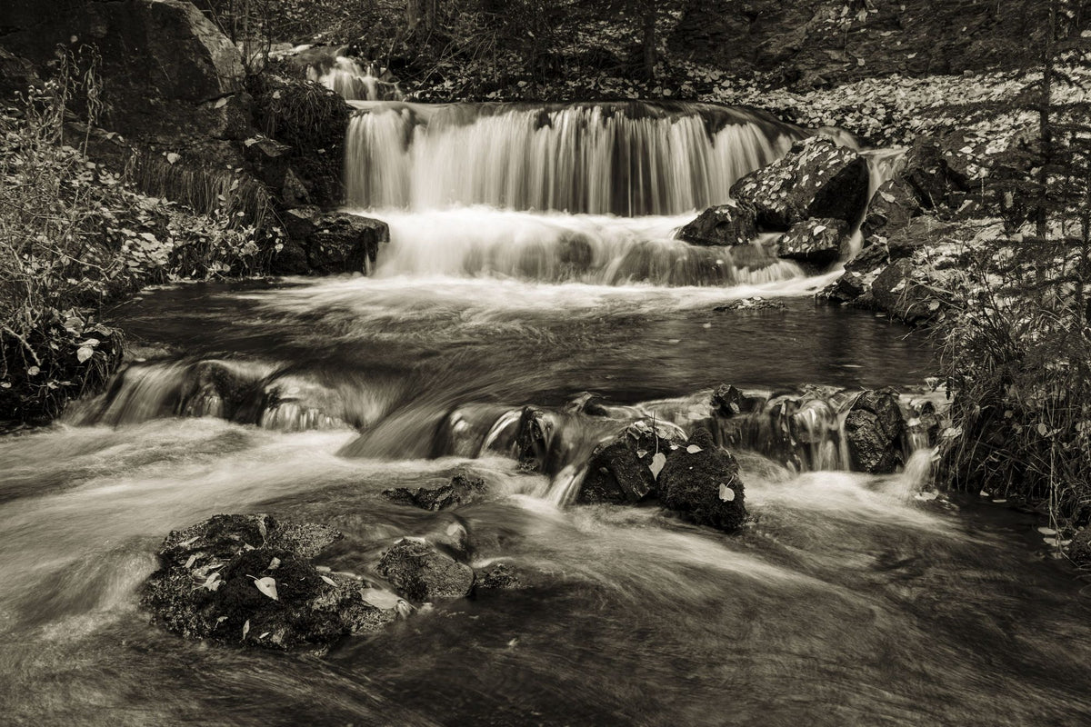 Canmore Creek Hidden Falls Mural Wallpaper - pure wallpaper artwork