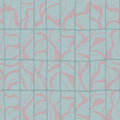 Linear Drift, Sky & Pink Mural Wallpaper - pure wallpaper artwork