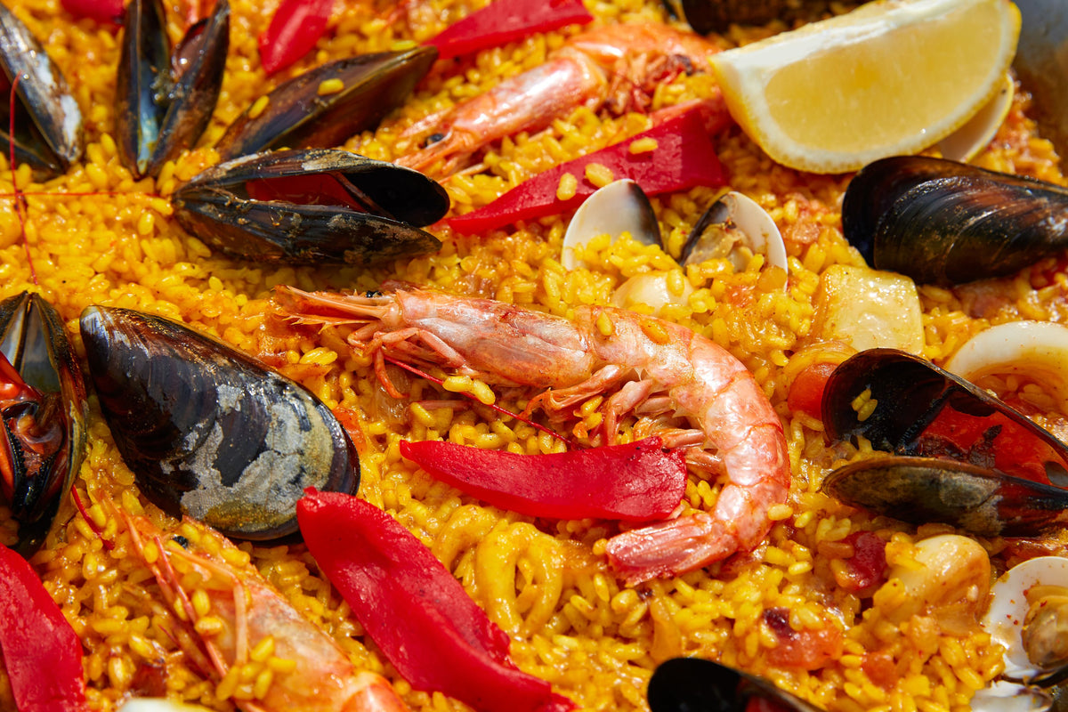 Spanish Seafood Paella Mural Wallpaper - pure wallpaper artwork